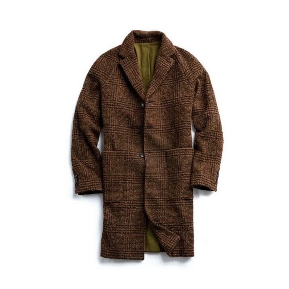 Todd Snyder Other - Todd Snyder Glen Plaid Boucle Italian Wool Topcoat